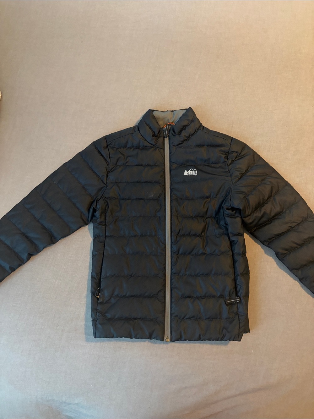 REI Kids Black Puffer Jacket